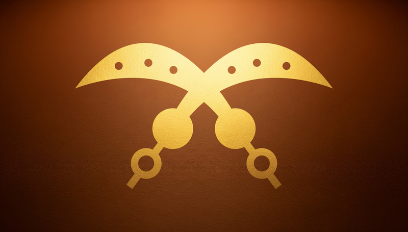 Akofena — The Adinkra symbol of Courage and Valour