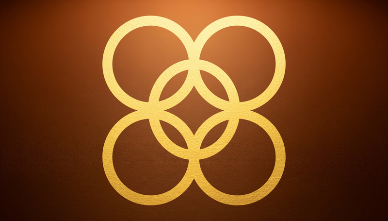 Kuntunkantan — the Adinkra symbol representing arrogance, self-inflation, and the danger of contempt; a caution against forgetting one's dependence on others