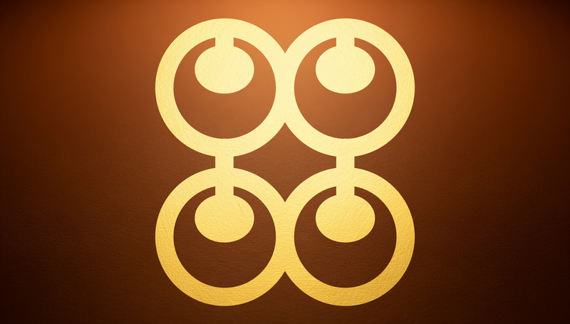 Me Ware Wo — I shall marry you, symbol of commitment and perseverance