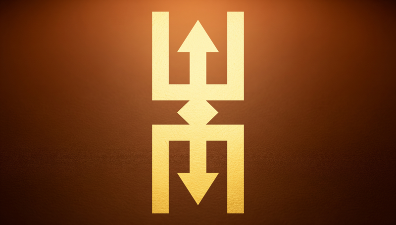 Nteasee Adinkra symbol — understanding and cooperation, the capacity that makes communal life possible, Akan wisdom