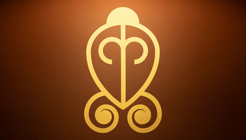 Odo Nnyew Fie Kwan Adinkra symbol