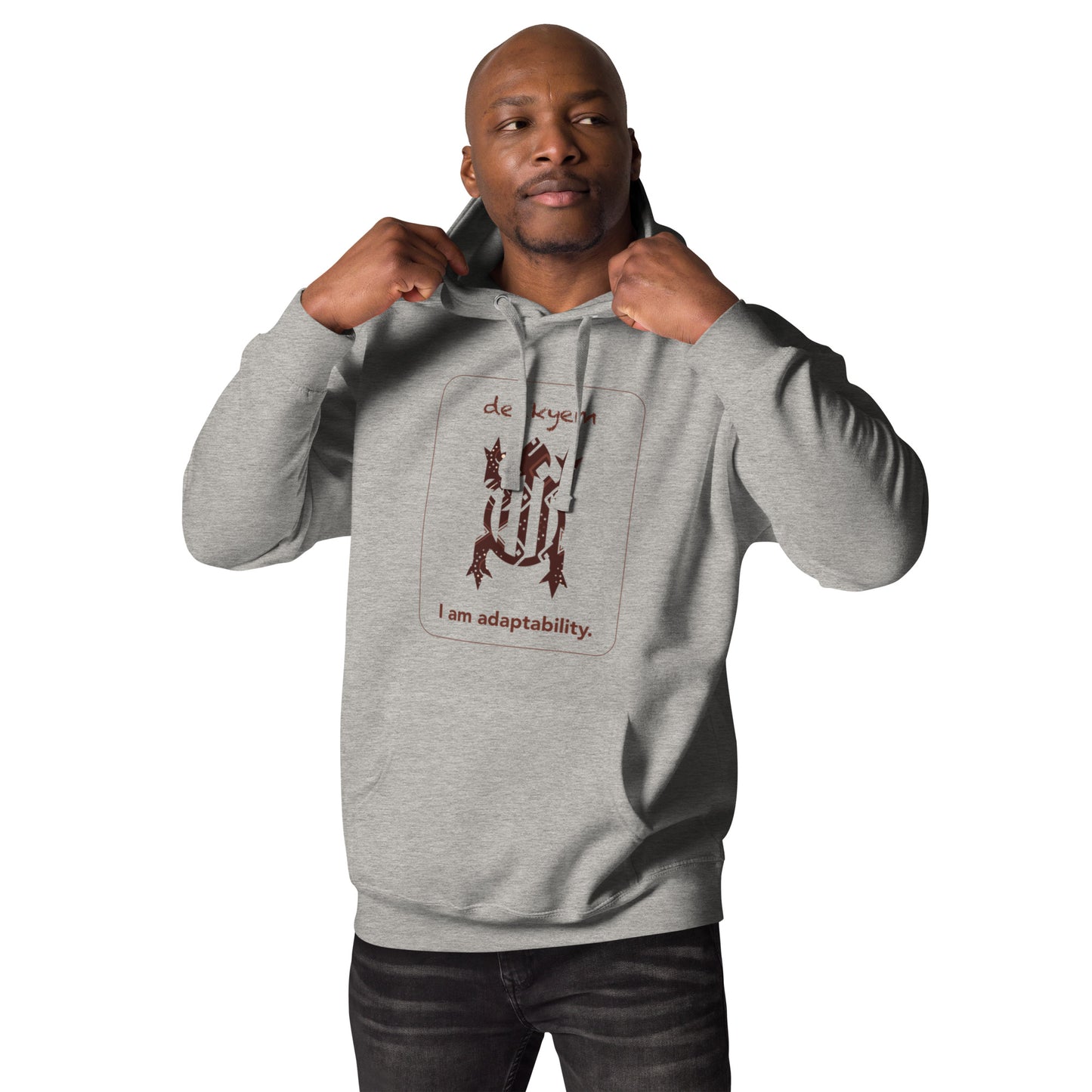 Denkyem Hoodie - I am adaptability.