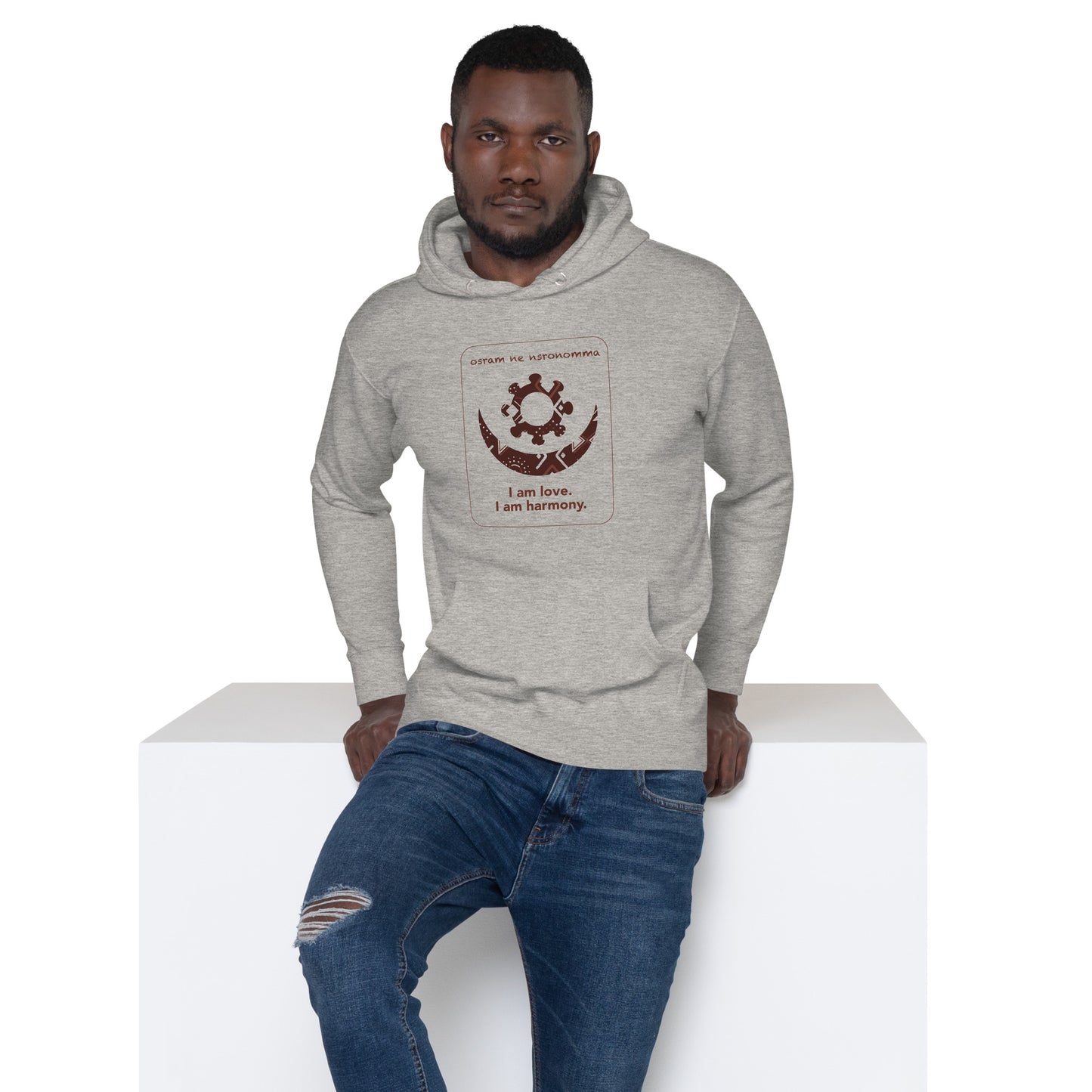 Osram ne nsronomma Hoodie - I am love.