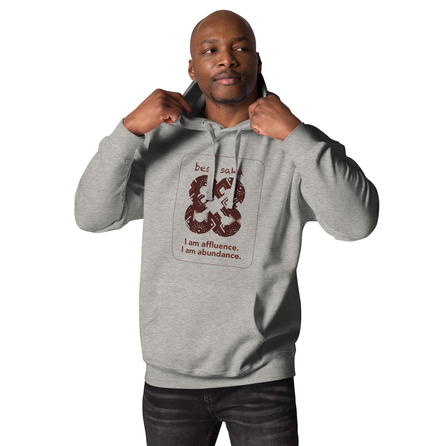 Bese saka Hoodie - I am affluence.