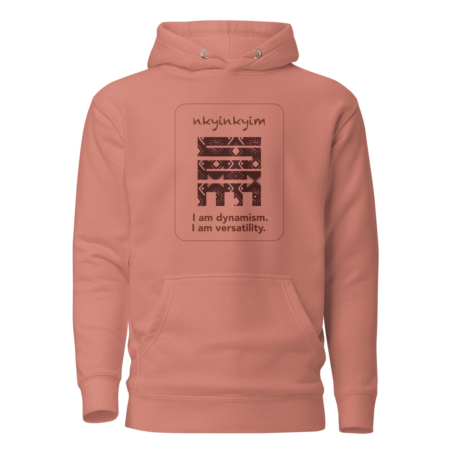 Nkyinkyim Hoodie - I am versatility.