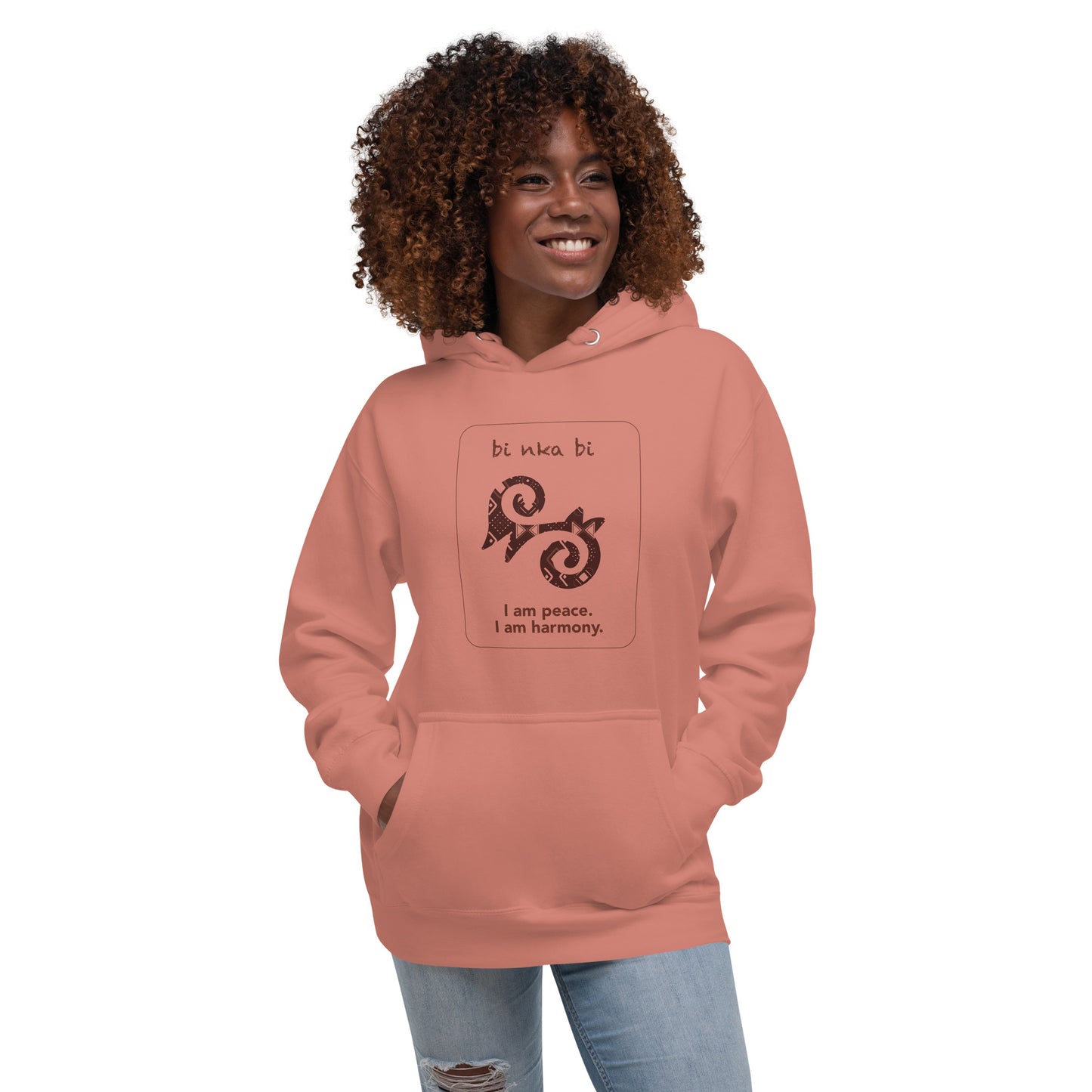 Bi nka bi Hoodie - I am harmony