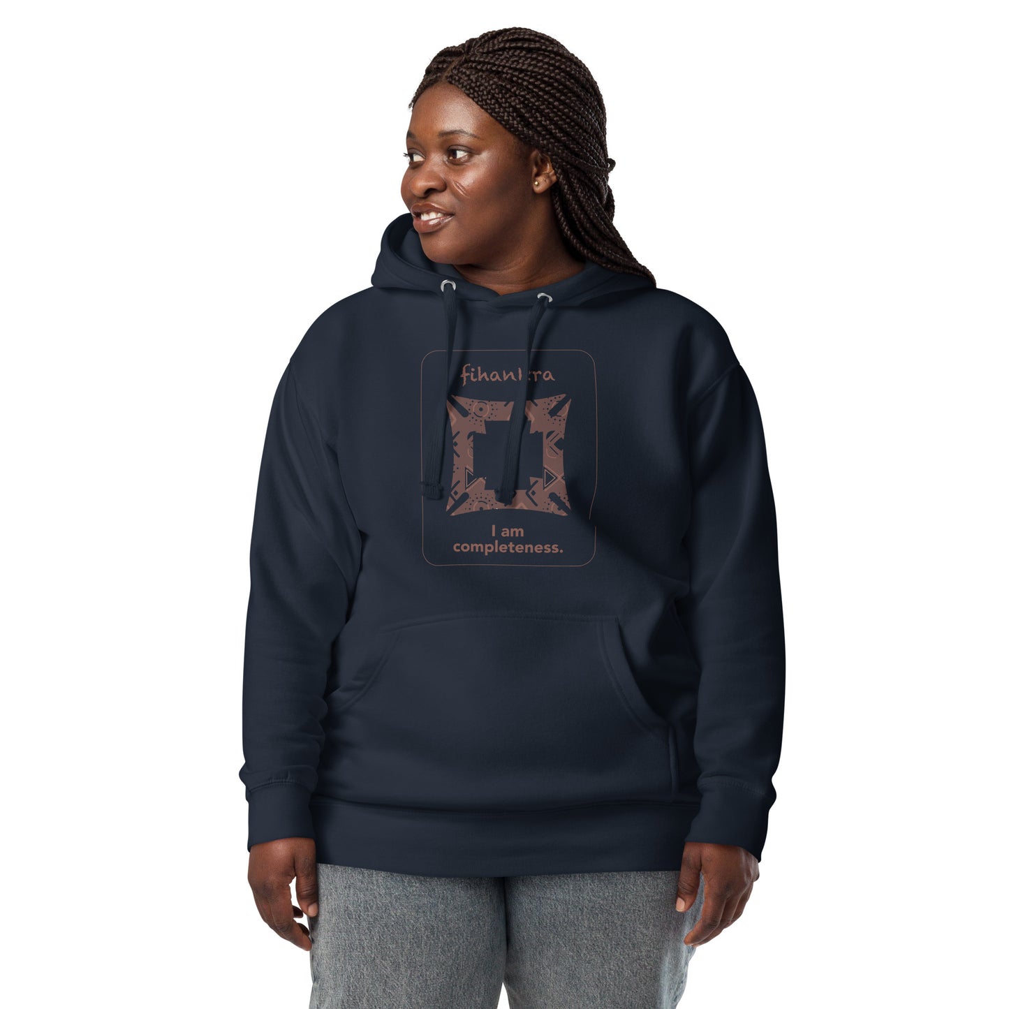 Fihankra Hoodie - I am completeness