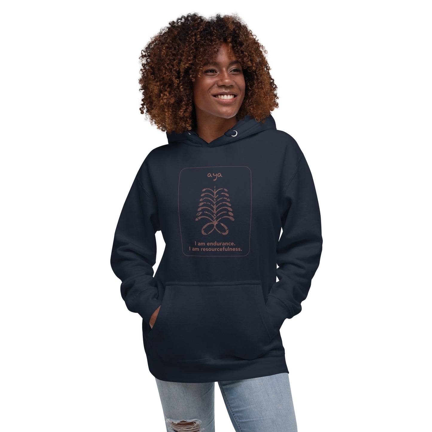 Aya Hoodie - I am endurance.