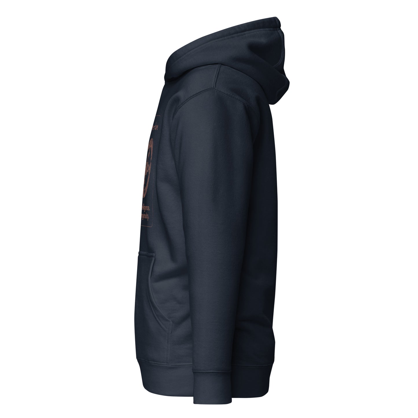 Dame-dame Hoodie - I am intelligence.