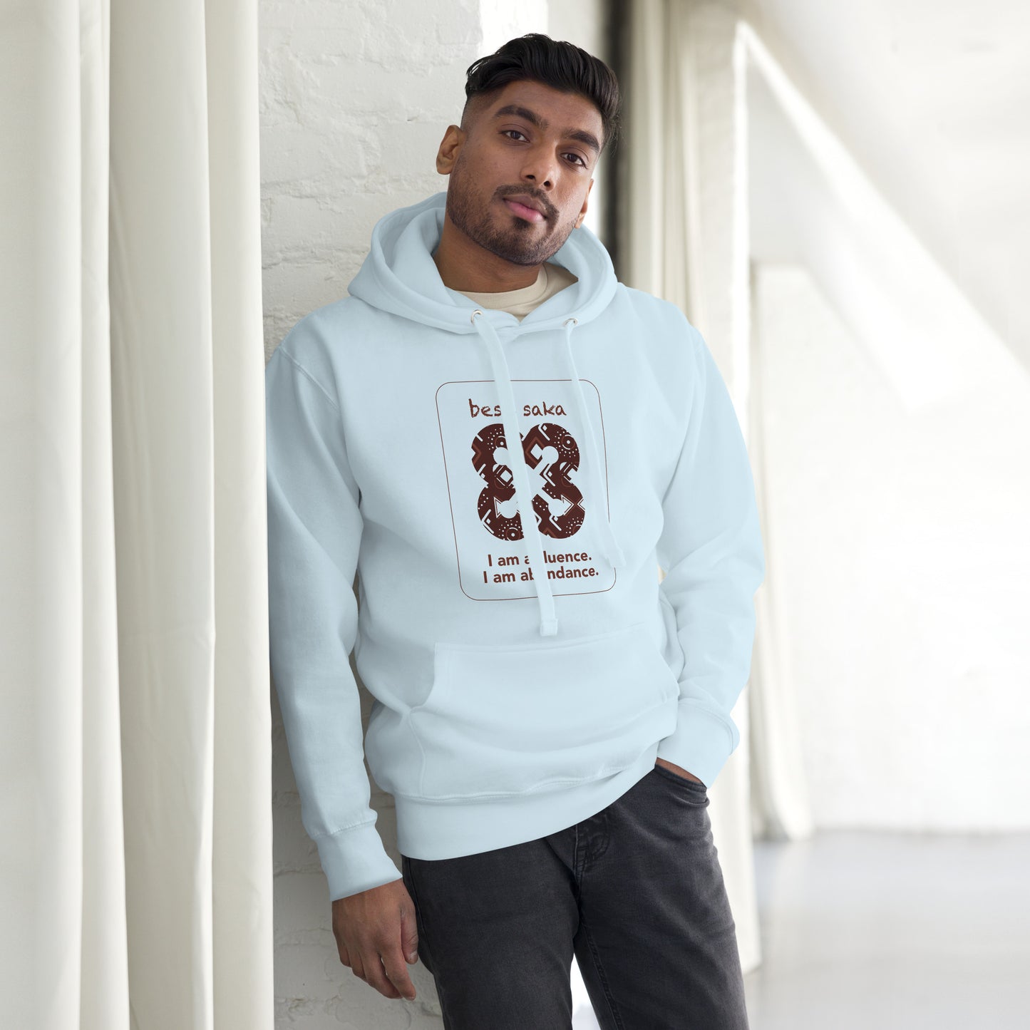 Bese saka Hoodie - I am affluence.