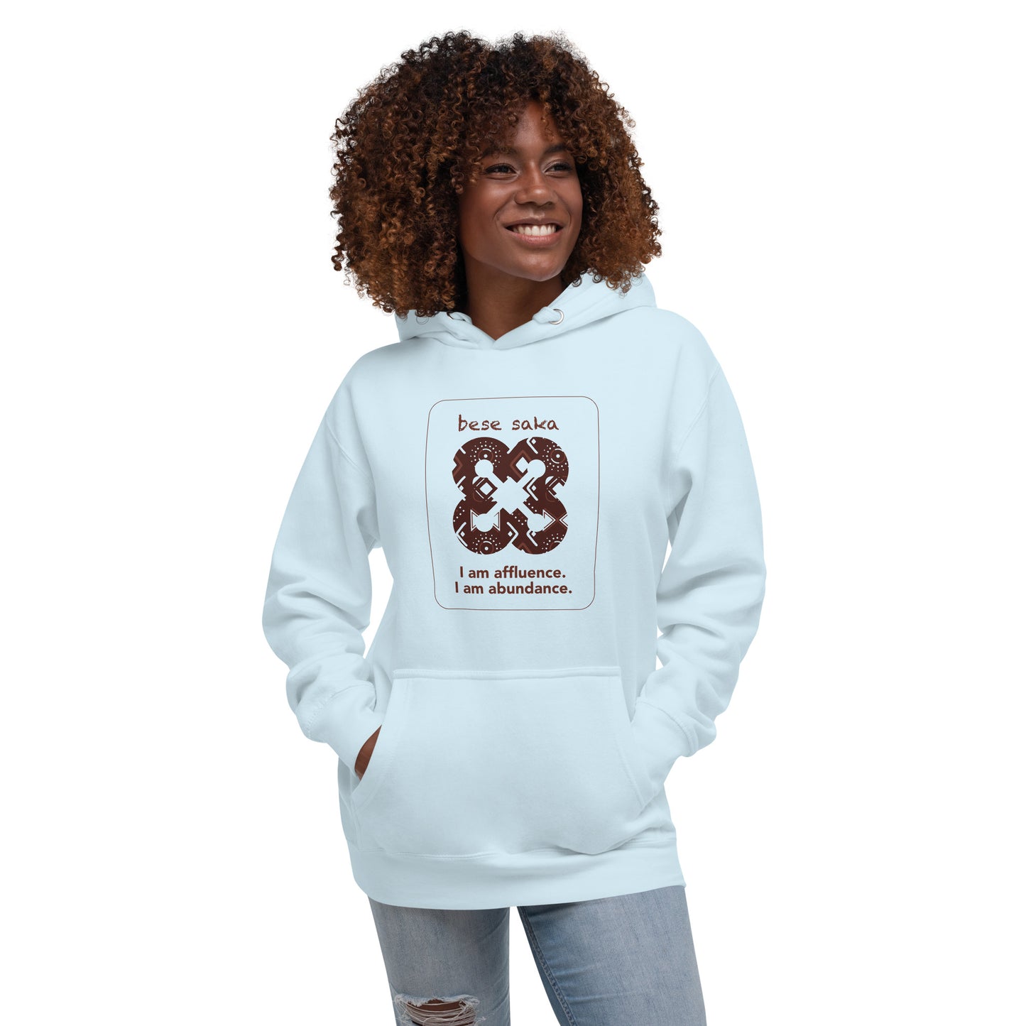 Bese saka Hoodie - I am affluence.