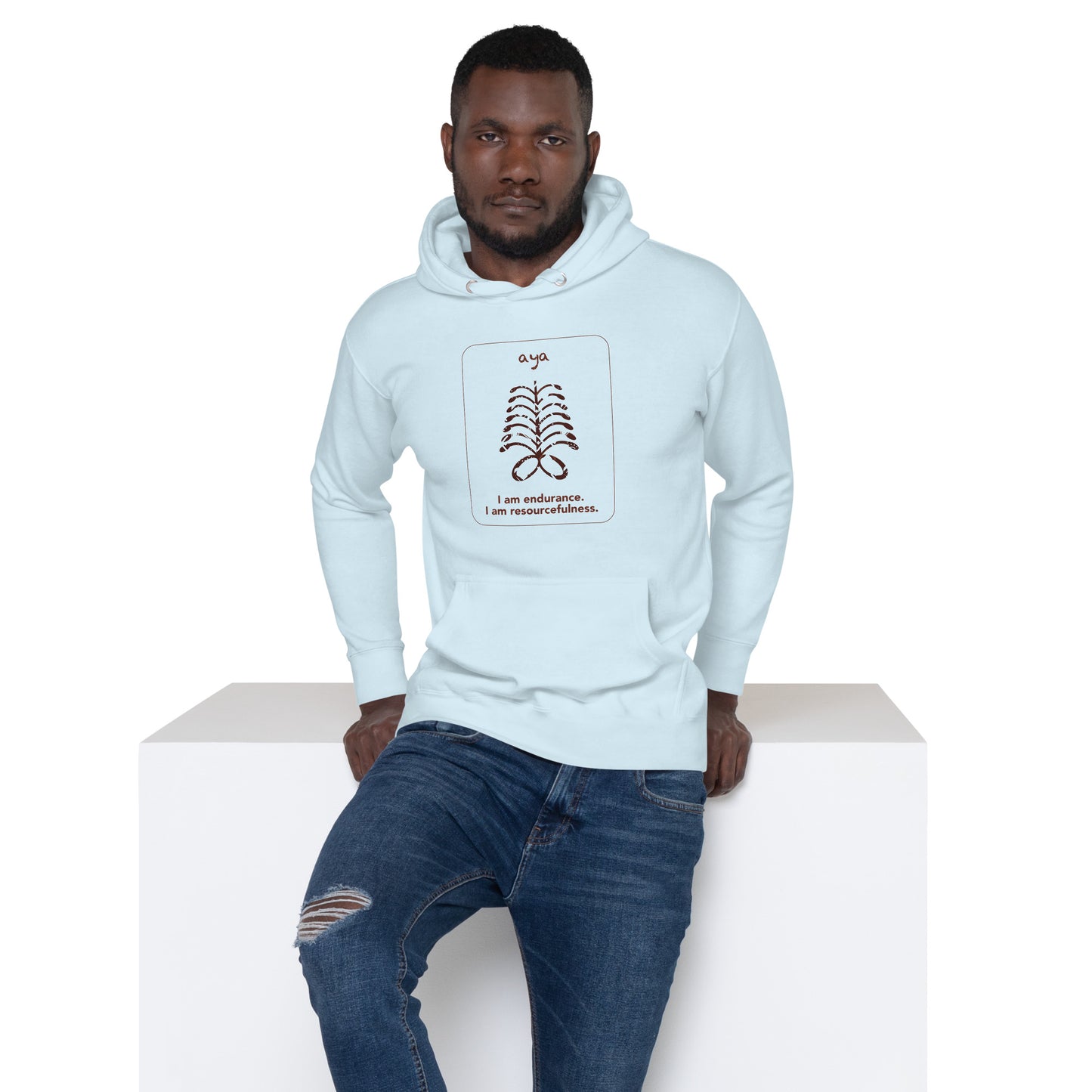 Aya Hoodie - I am endurance.