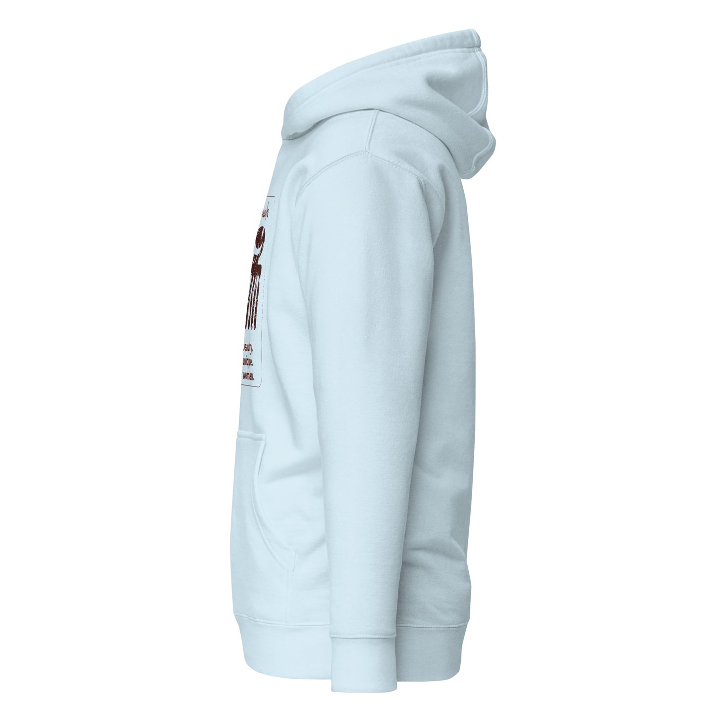 Duafe Hoodie - I am woman.