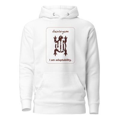 Denkyem Adinkra Symbol Hoodie