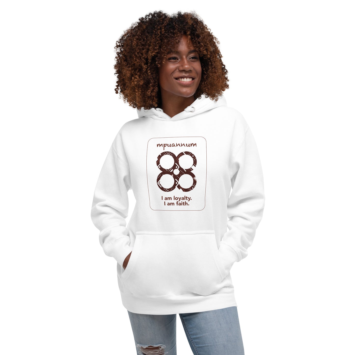 Mpuannum Hoodie - I am faith.