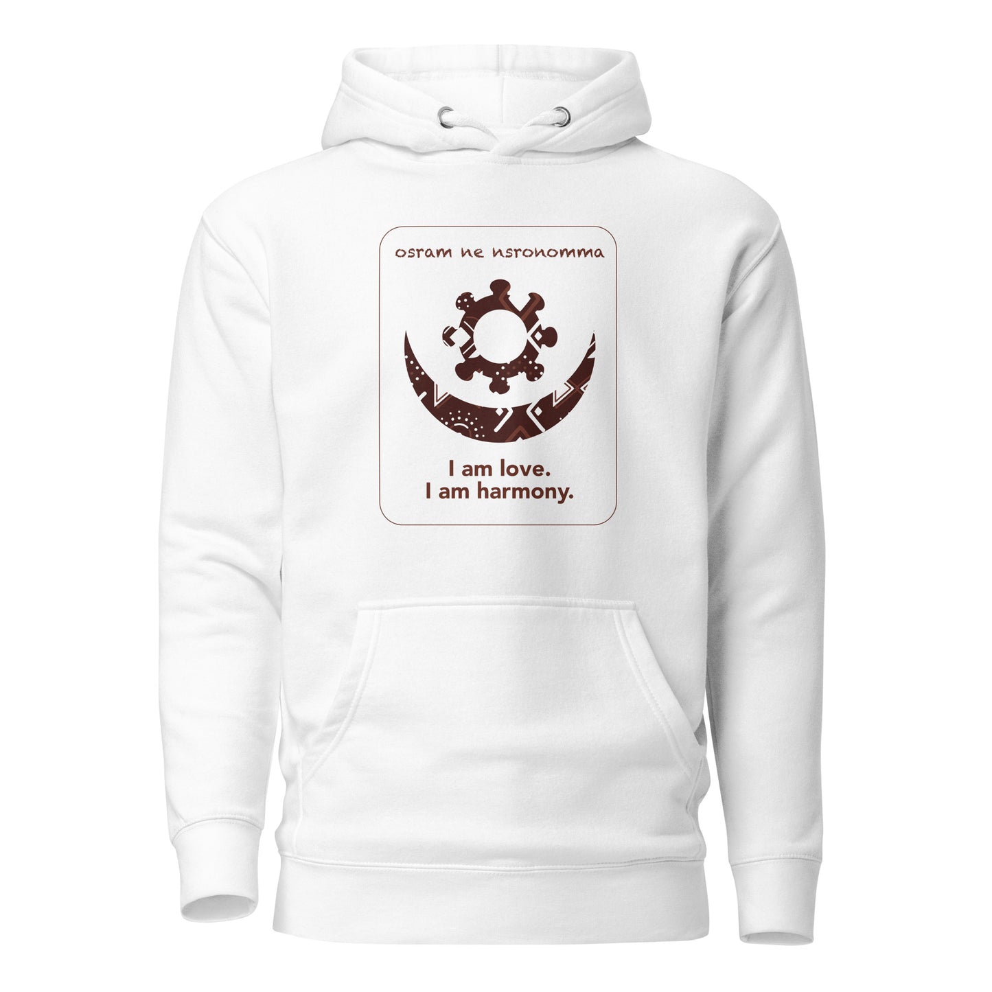 Osram ne nsronomma Hoodie - I am love.