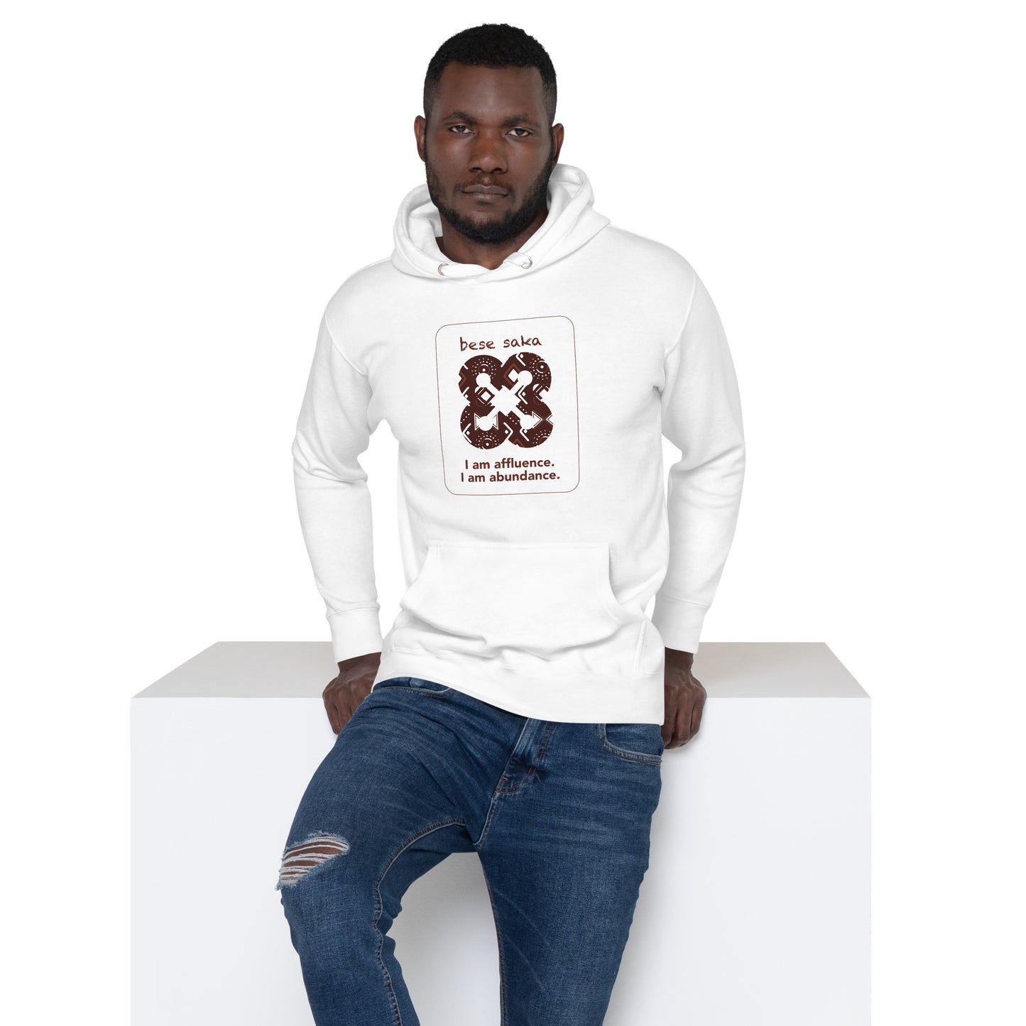 Bese saka Hoodie - I am affluence.
