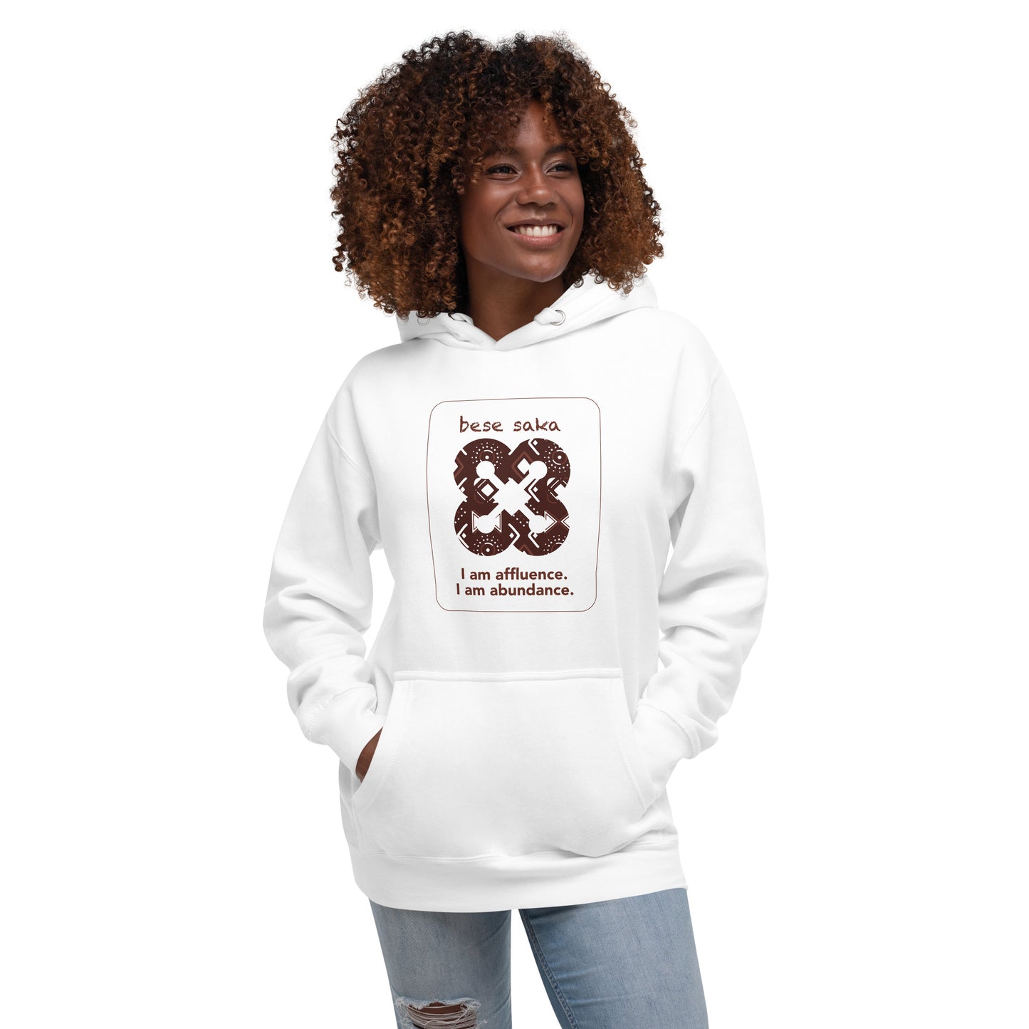 Bese saka Hoodie - I am affluence.