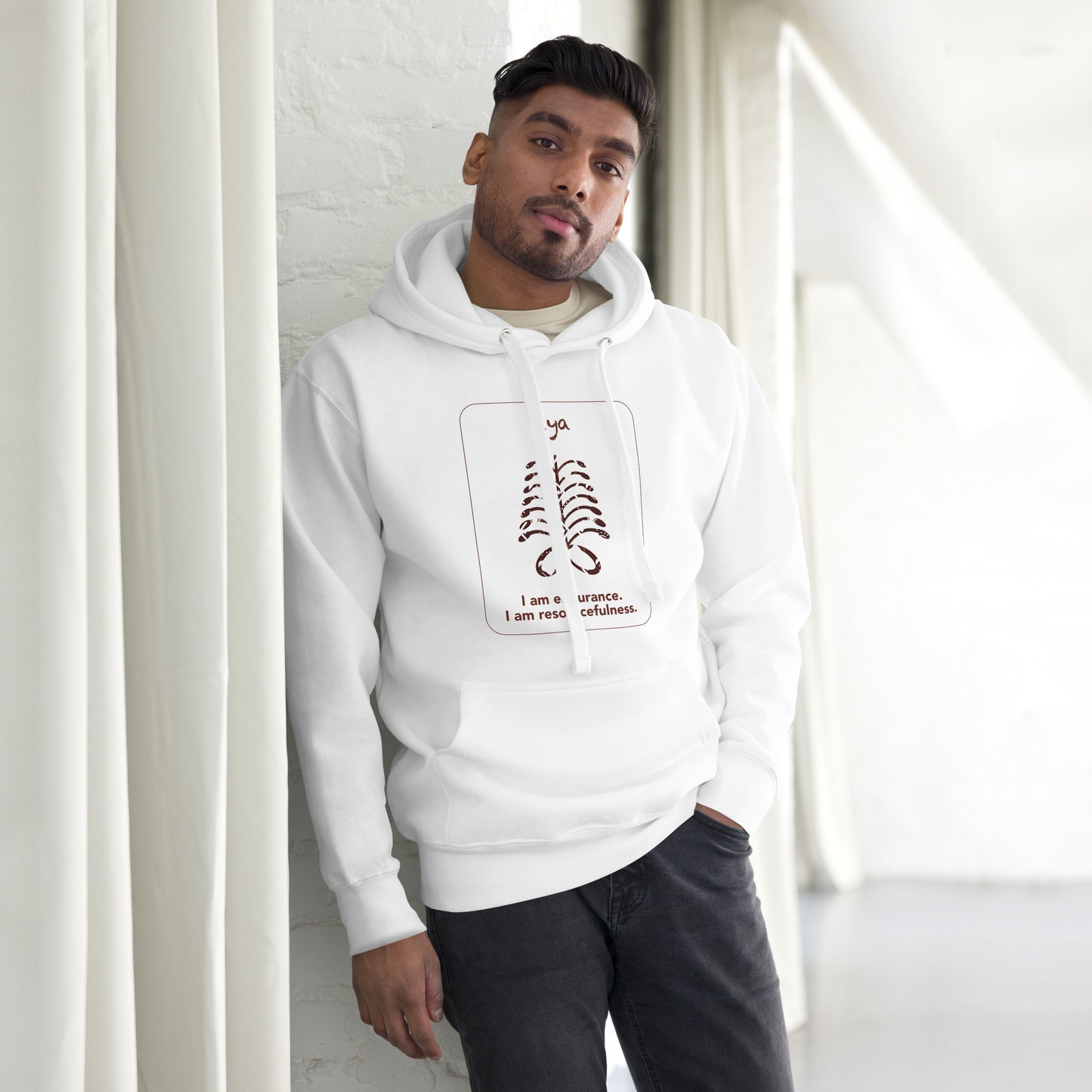 Aya Hoodie - I am endurance.