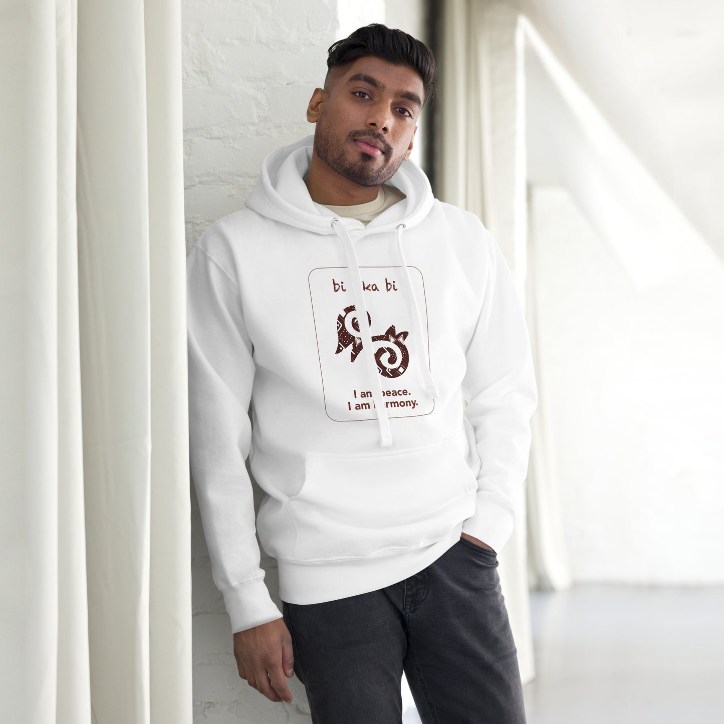 Bi nka bi Hoodie - I am harmony