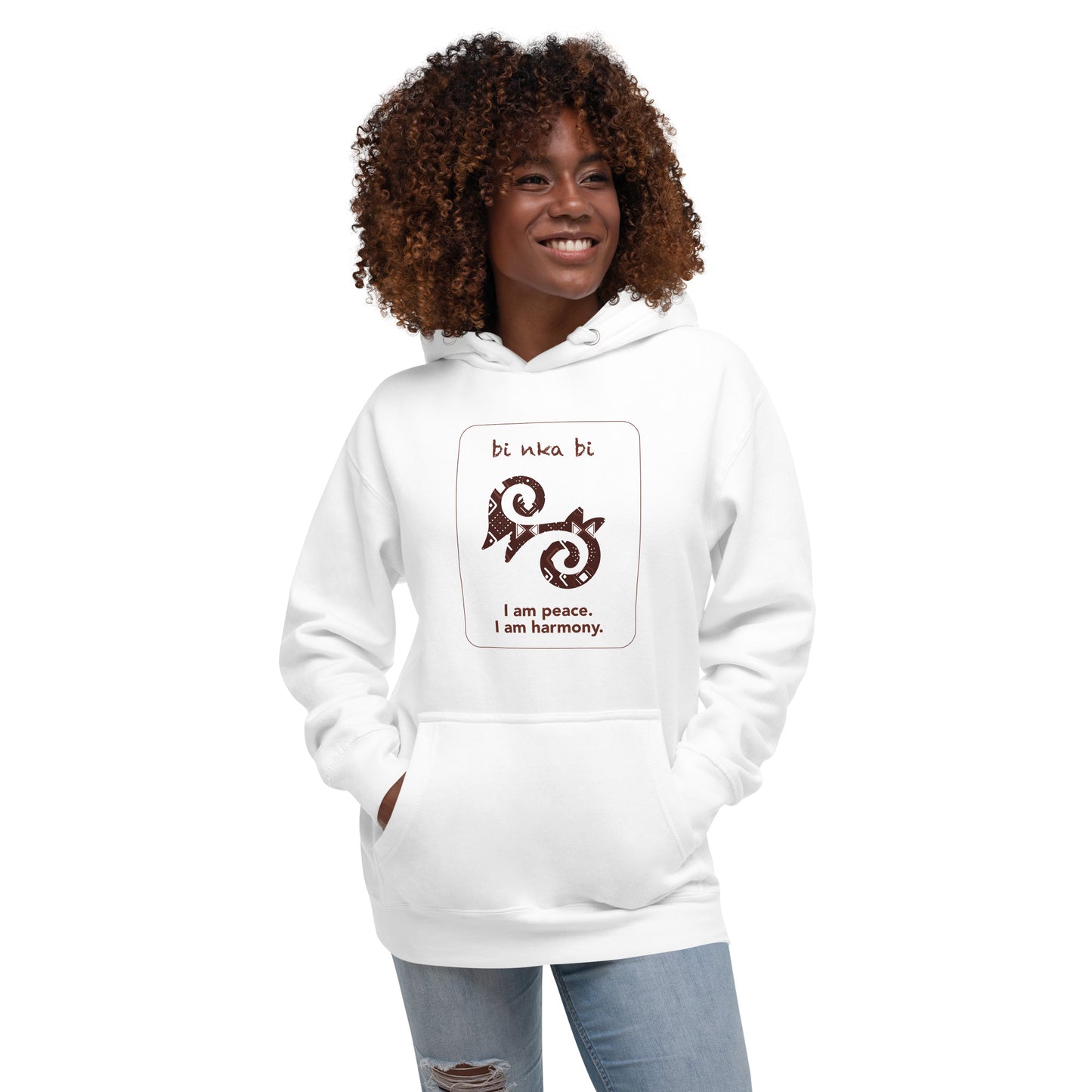 Bi nka bi Hoodie - I am harmony