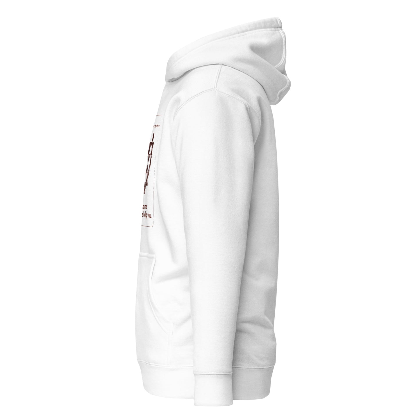Boa me na me mmoa wo Hoodie - Help me and let me help you.