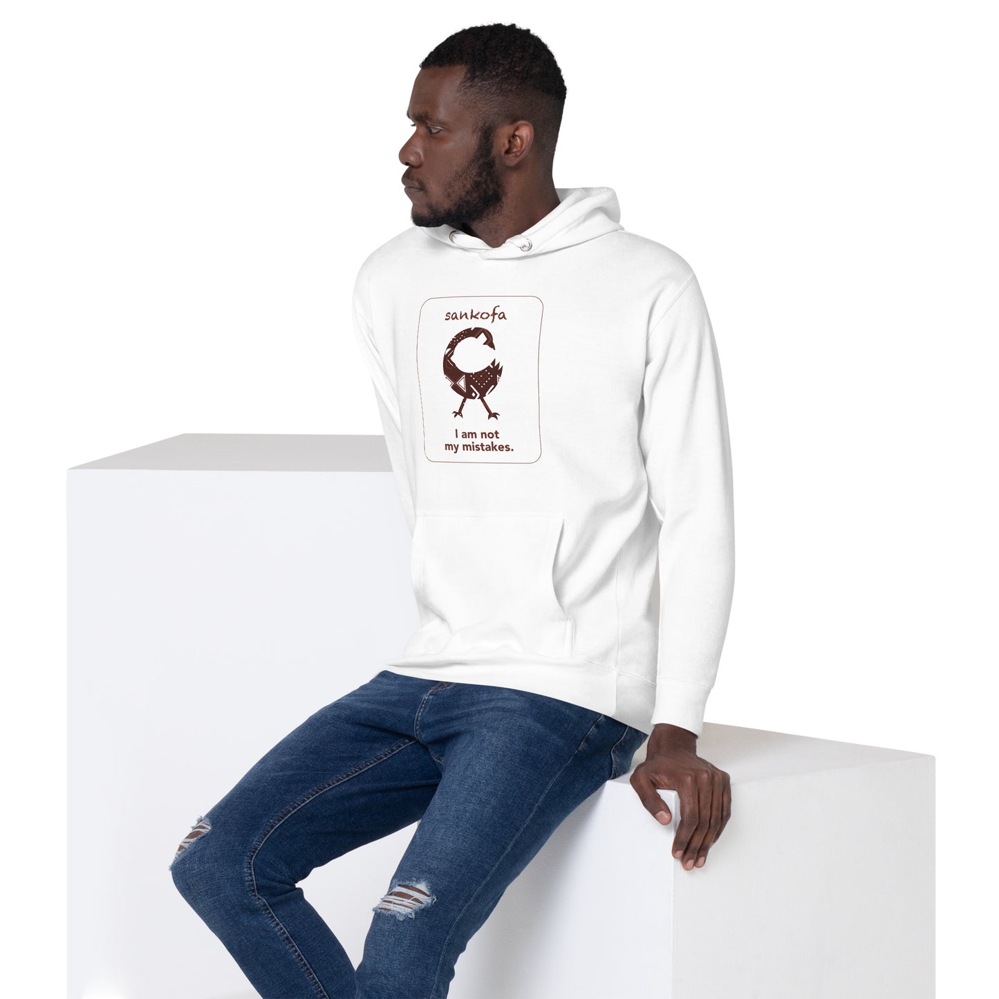 Sankofa Hoodie - I am not my mistakes.