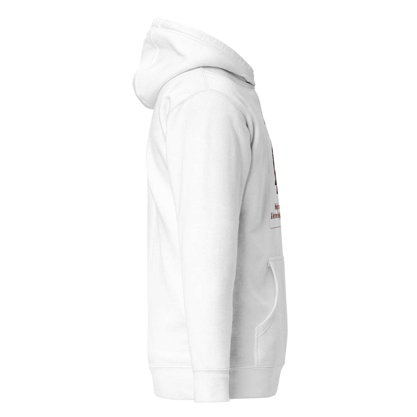 Boa me na me mmoa wo Hoodie - Help me and let me help you.