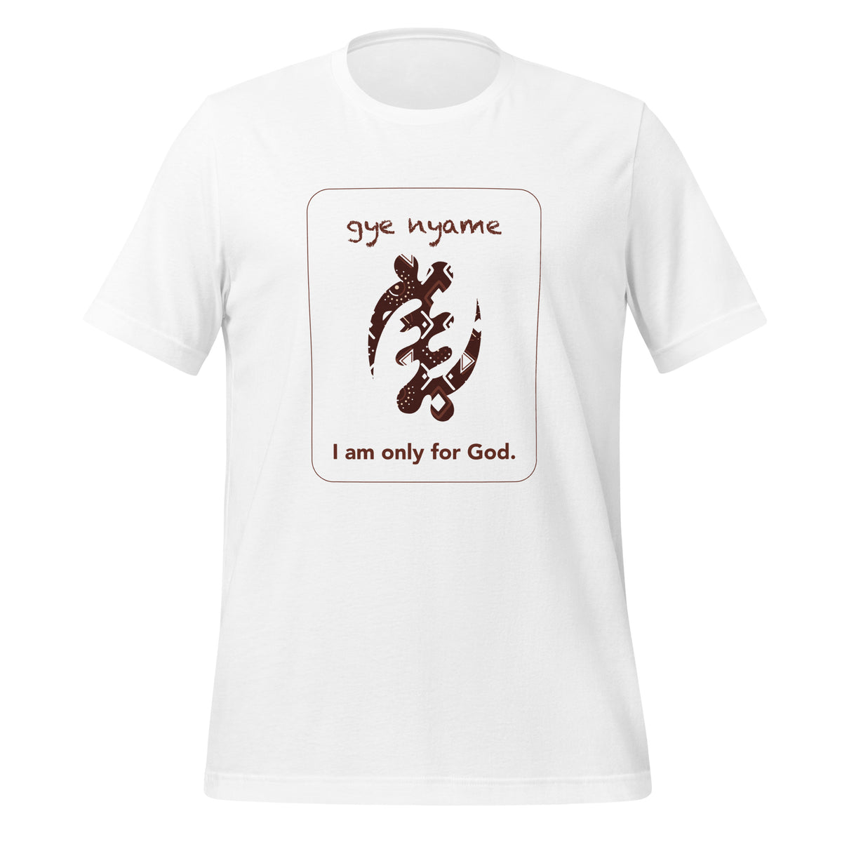 Gye nyame Adinkra Symbol T-Shirt