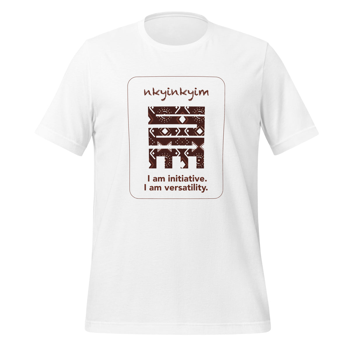 Nkyinkyim Adinkra Symbol T-Shirt
