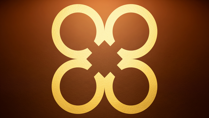 Agyin Dawuru — Agyin's gong, symbol of faithfulness, alertness, and dutifulness