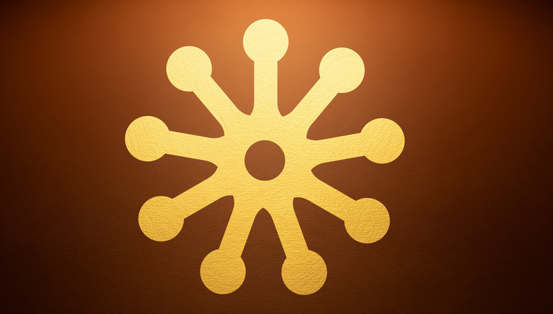 Fofo — the Adinkra symbol representing jealousy and envy; a caution against the self-corrosion that comes from measuring your life against another's