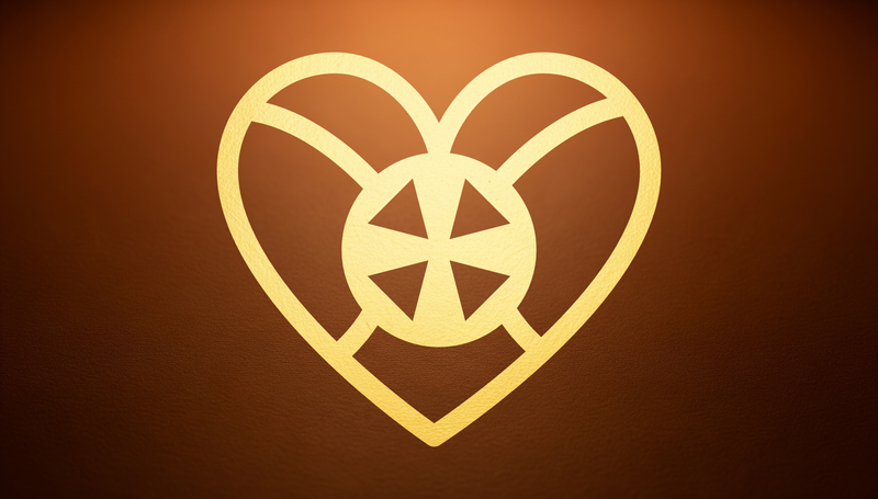 Onyankopon Adom Nti Biribiara Beye Yie Adinkra symbol — by God's grace all will be well, hope providence faith, Akan wisdom