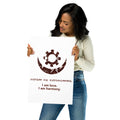 Osram Ne Nsronomma Adinkra Symbol Poster