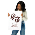 Bi Nka Bi Adinkra Symbol Poster