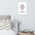 Aya Adinkra Symbol Poster