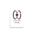 Nyame Biribi Adinkra Symbol Poster