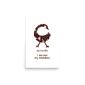Sankofa Adinkra Symbol Poster