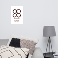 Mpuannum Adinkra Symbol Poster