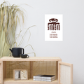 Duafe Adinkra Symbol Poster