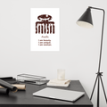 Duafe Adinkra Symbol Poster