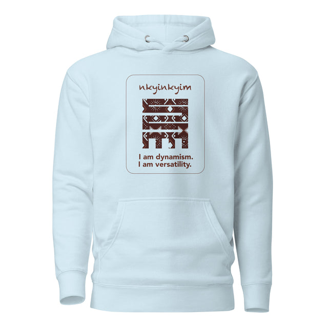 Nkyinkyim Adinkra Symbol Hoodie