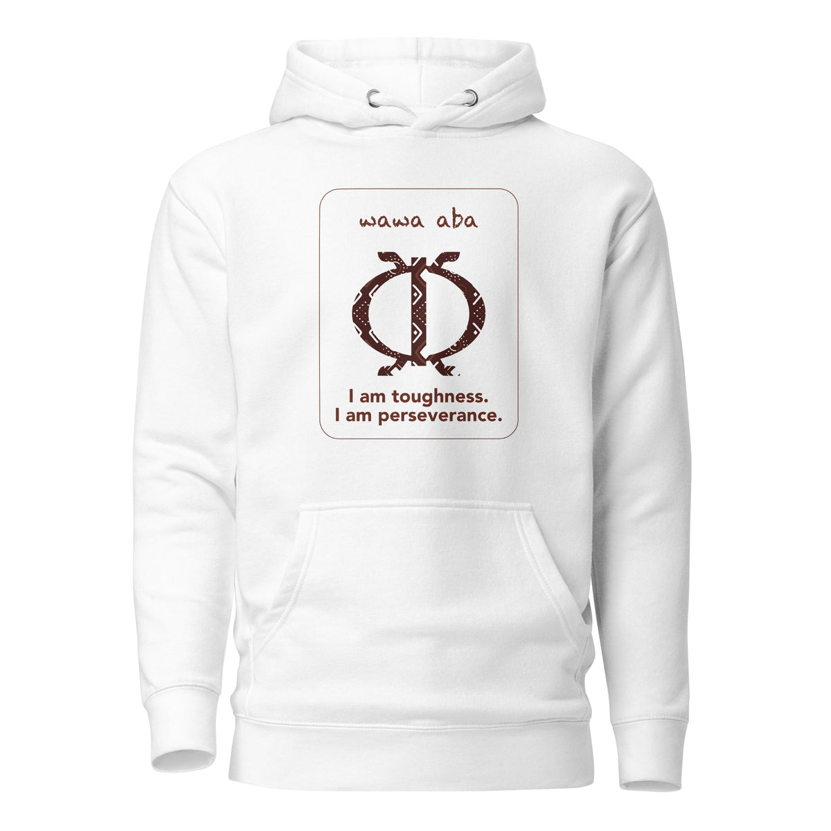 Wawa Aba Adinkra Symbol Hoodie