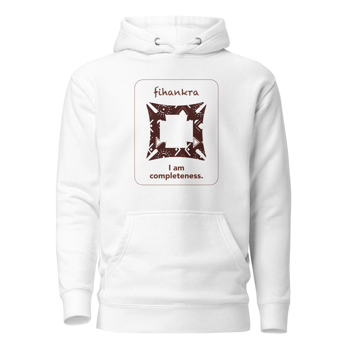 Fihankra Adinkra Symbol Hoodie