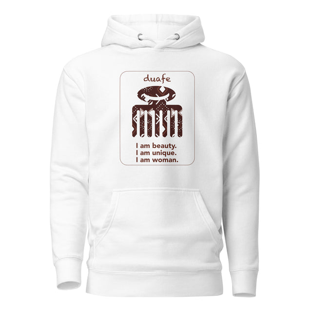 Duafe Adinkra Symbol Hoodie