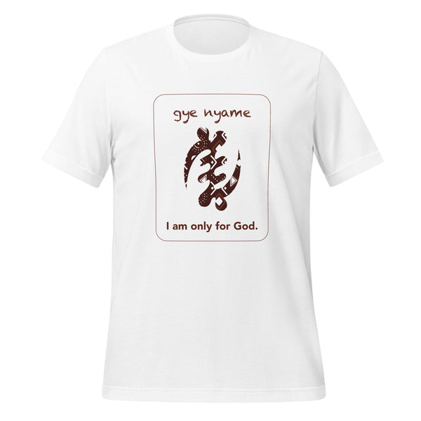 Gye nyame Adinkra Symbol T-Shirt